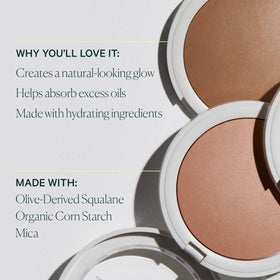 Well People Superpowder Bronzing Powder packaging with a sleek compact design.