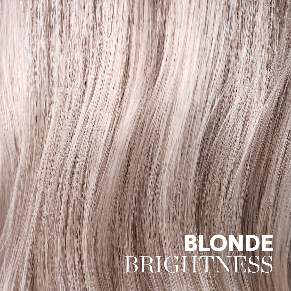Pigment swirl conveys color-depositing action refreshing blonde tones.