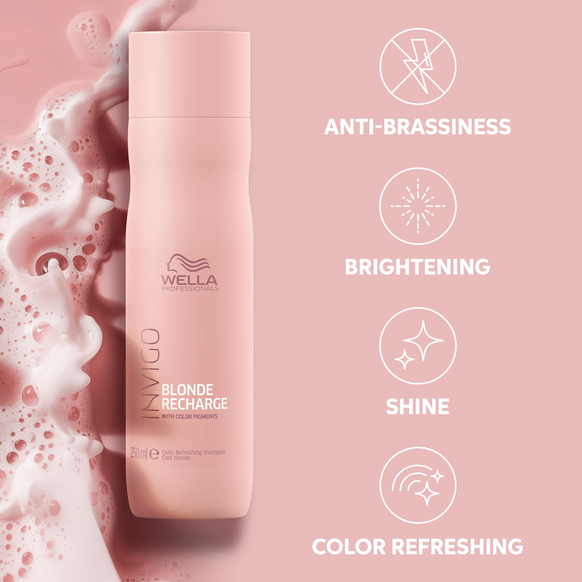 Floral soft powdery fragrance evokes salon-like freshness.
