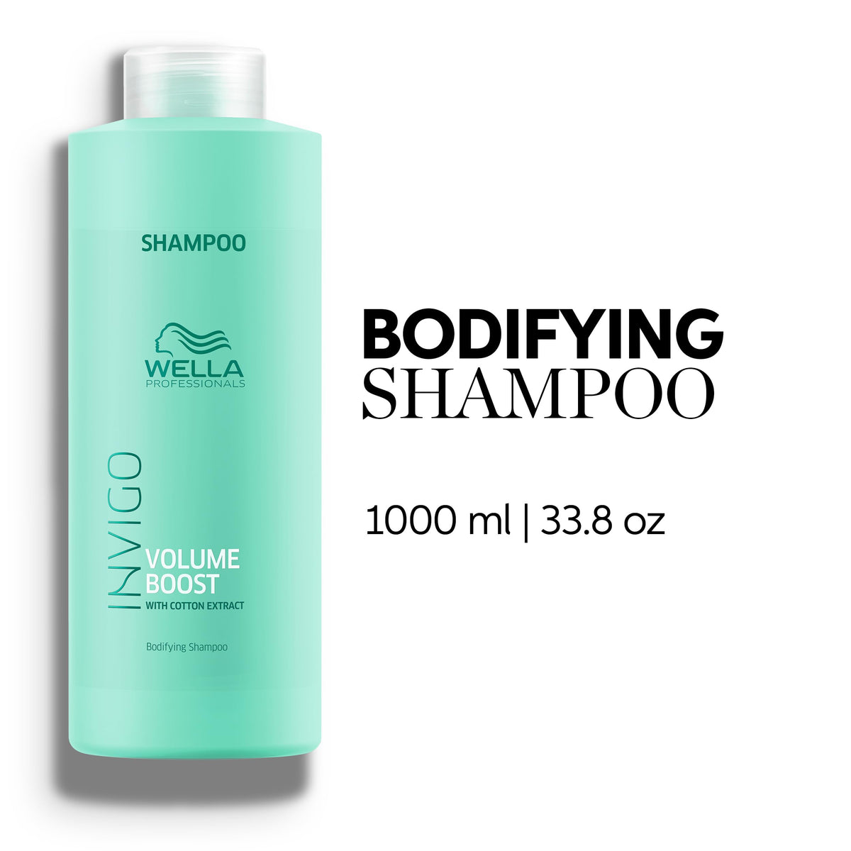 Close-up of rich lather from Wella Invigo Volume Boost for a weightless cleanse.