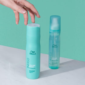 Wella Invigo Volume Boost fits into daily routine for easy care.