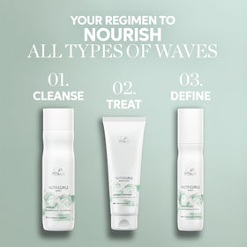 Wella Nutricurls Shampoo for Waves packaging ideal for daily routine