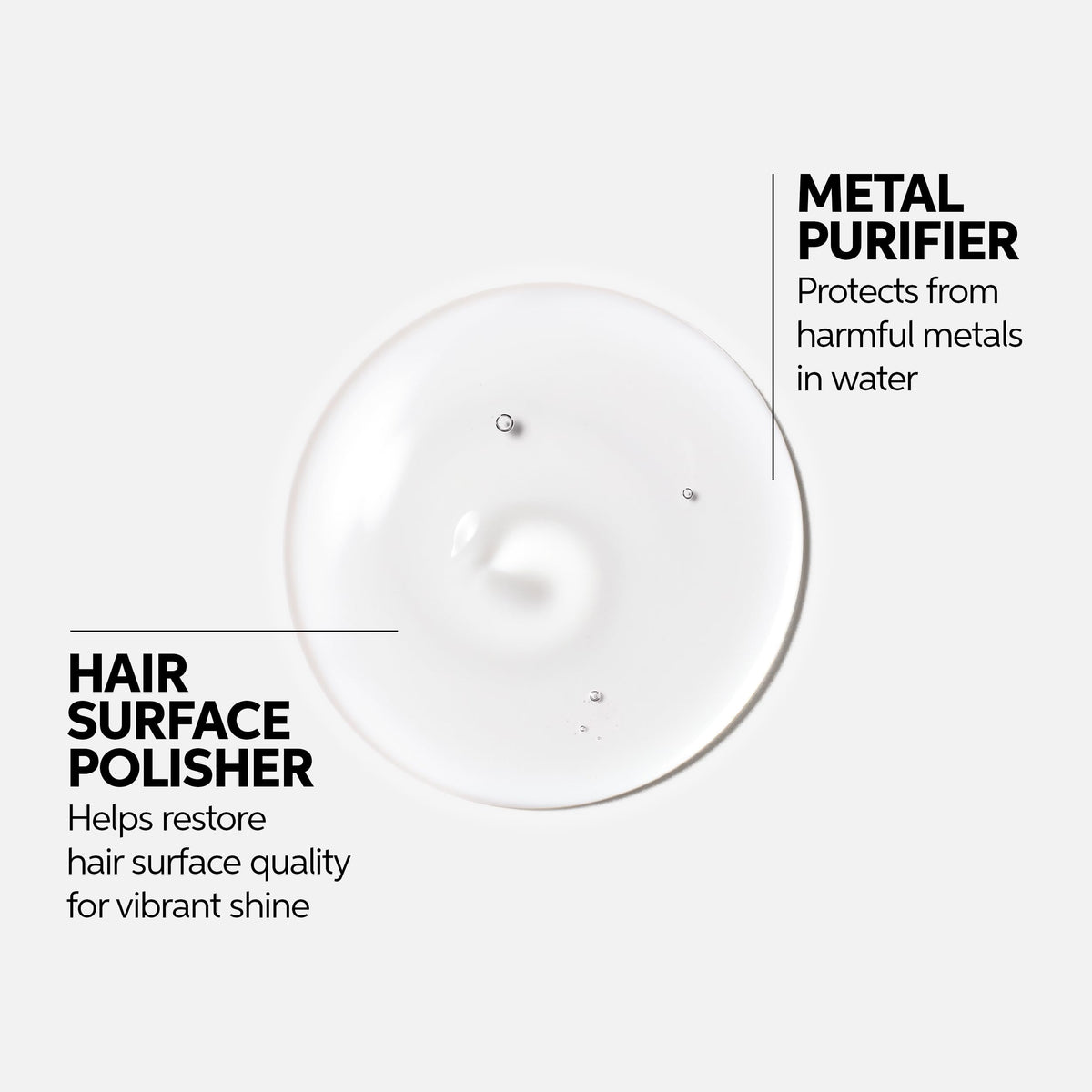 Detail of ColorMotion+ label emphasizing bonding and antioxidant formula