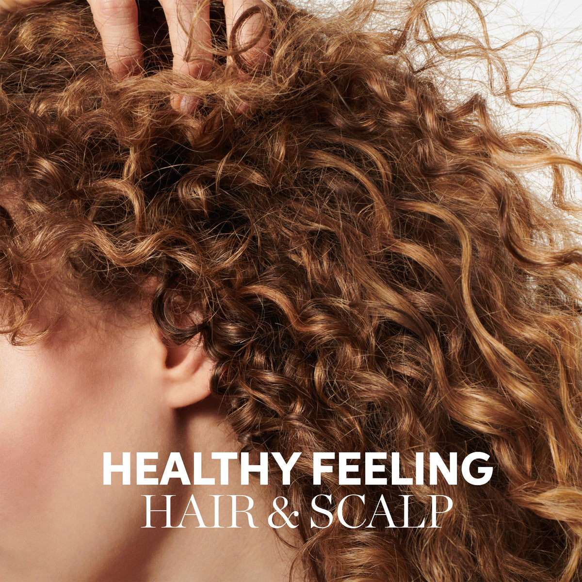 Hair after treatment shows a natural gloss and manageability