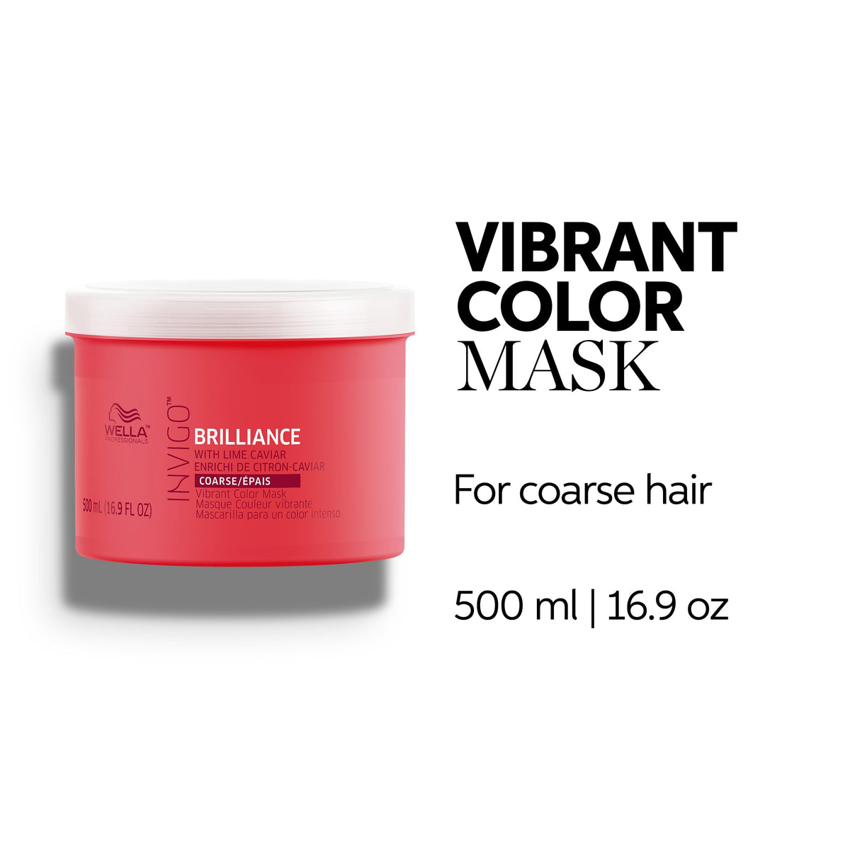 Lime caviar closeup of Wella Invigo Brilliance Mask highlighting antioxidants
