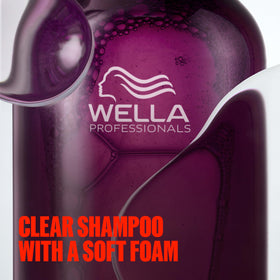 Wella Ultimate Color Shampoo with B5 locks in moisture from scalp to ends