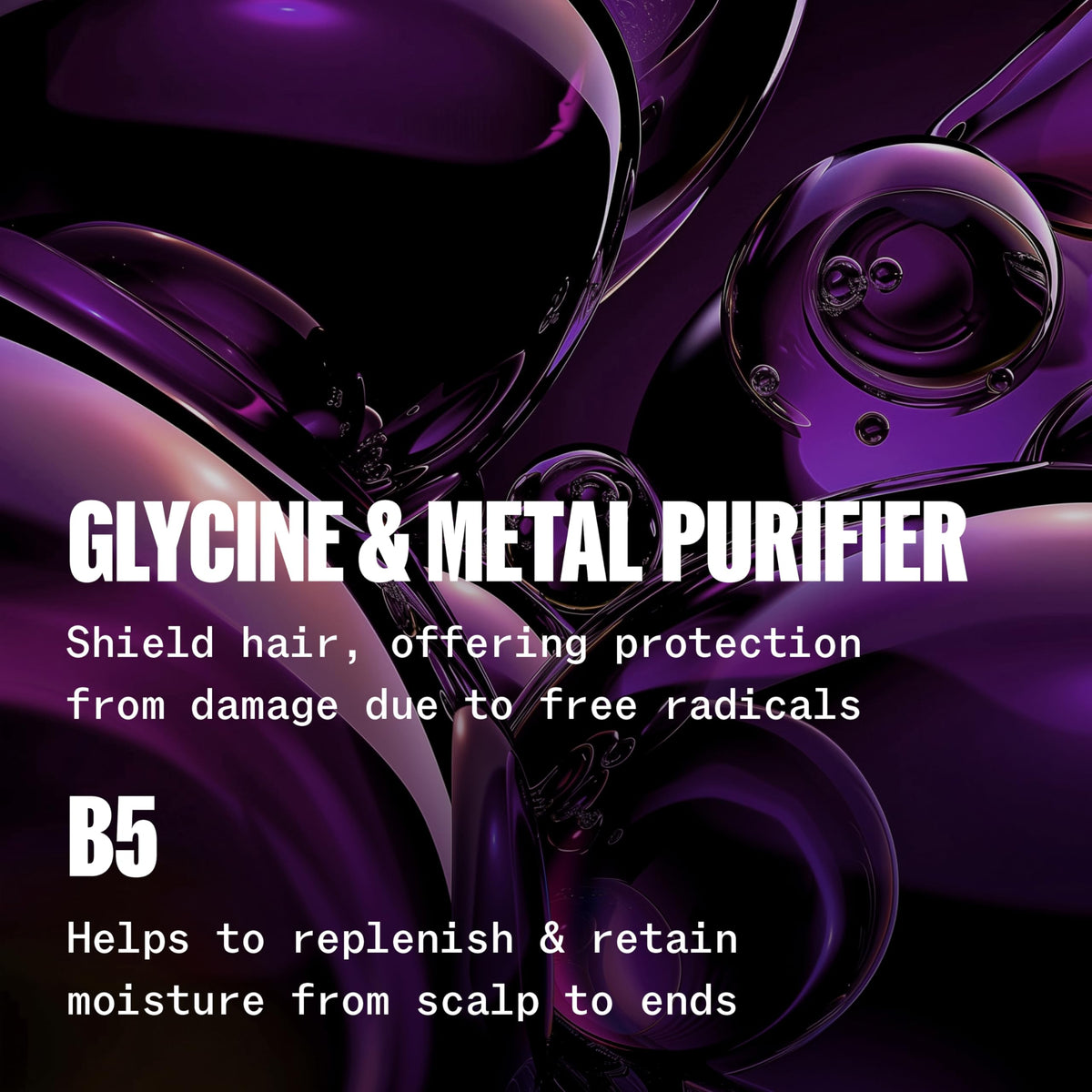 Metal purifier concept in Wella shampoo preserves color by removing residues