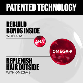 Wella Professionals ULTIMATE REPAIR Night Serum gel texture highlights AHA and Omega-9 ingredients.