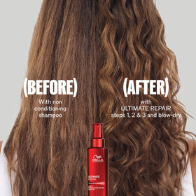 Wella Professionals Ultimate Repair repair treatment tube delivering bond rebuilding and outer layer restoration.