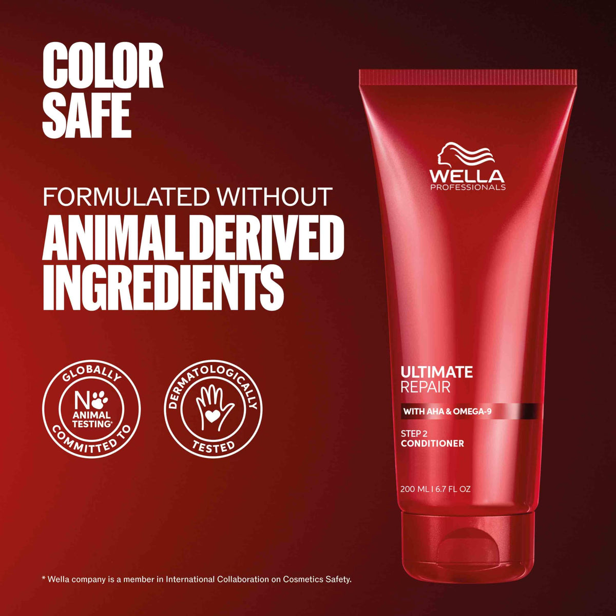 Wella ULTIMATE REPAIR packaging variation note indicates packaging may vary