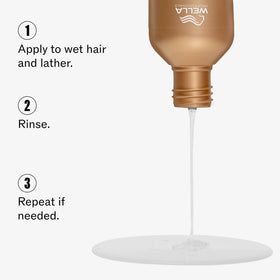 Wella Professionals Ultimate Smooth color-safe formula suitable for colored hair.
