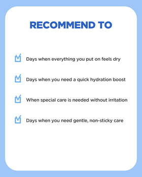 WELLAGE Real Hyaluronic Blue Ampoule Mask provides quick hydration during a 15-minute session