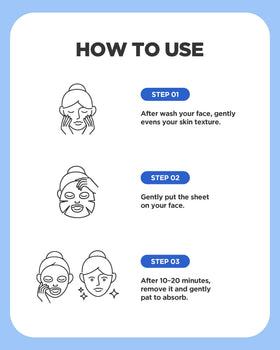 WELLAGE Real Hyaluronic Blue Ampoule Mask vegan fabric emphasizes soft, comfortable wear