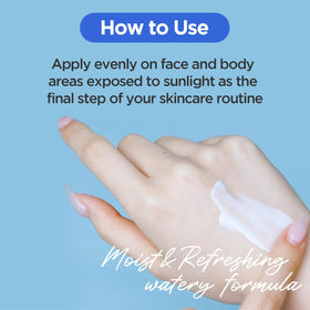 Wellage sunscreen enhances glow as a makeup base on skin
