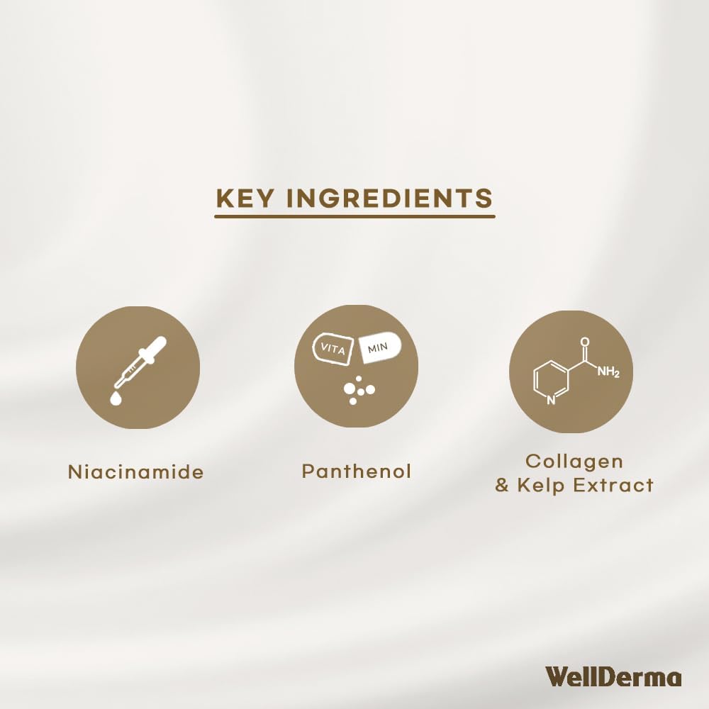 WELLDERMA Sapphire multi-collagen complex detail supports nourished skin