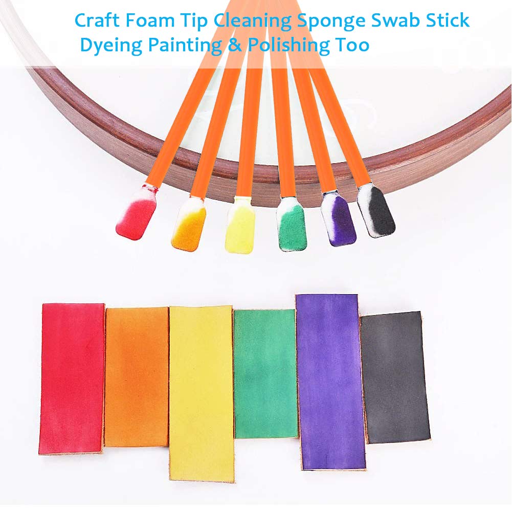 Wellgler detailing swabs, great for small crevices and delicate surfaces.