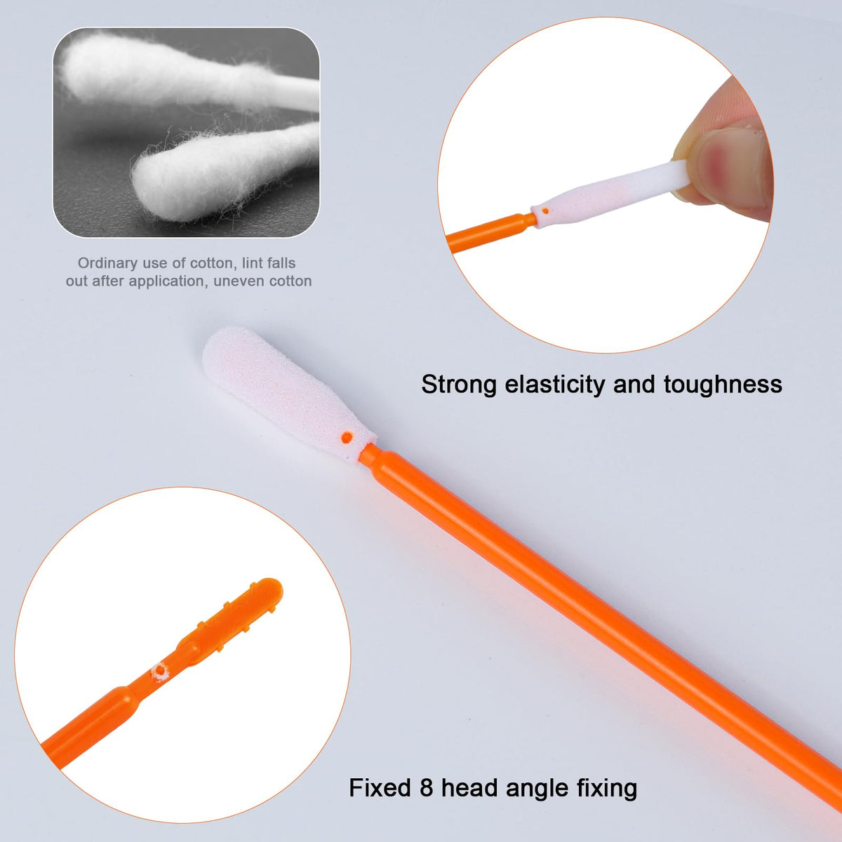 Wellgler gun cleaning swabs in use on firearm components for careful maintenance