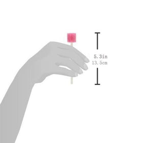 Wellgler Oral Care Swabs ridge-design sponge for thorough cleaning