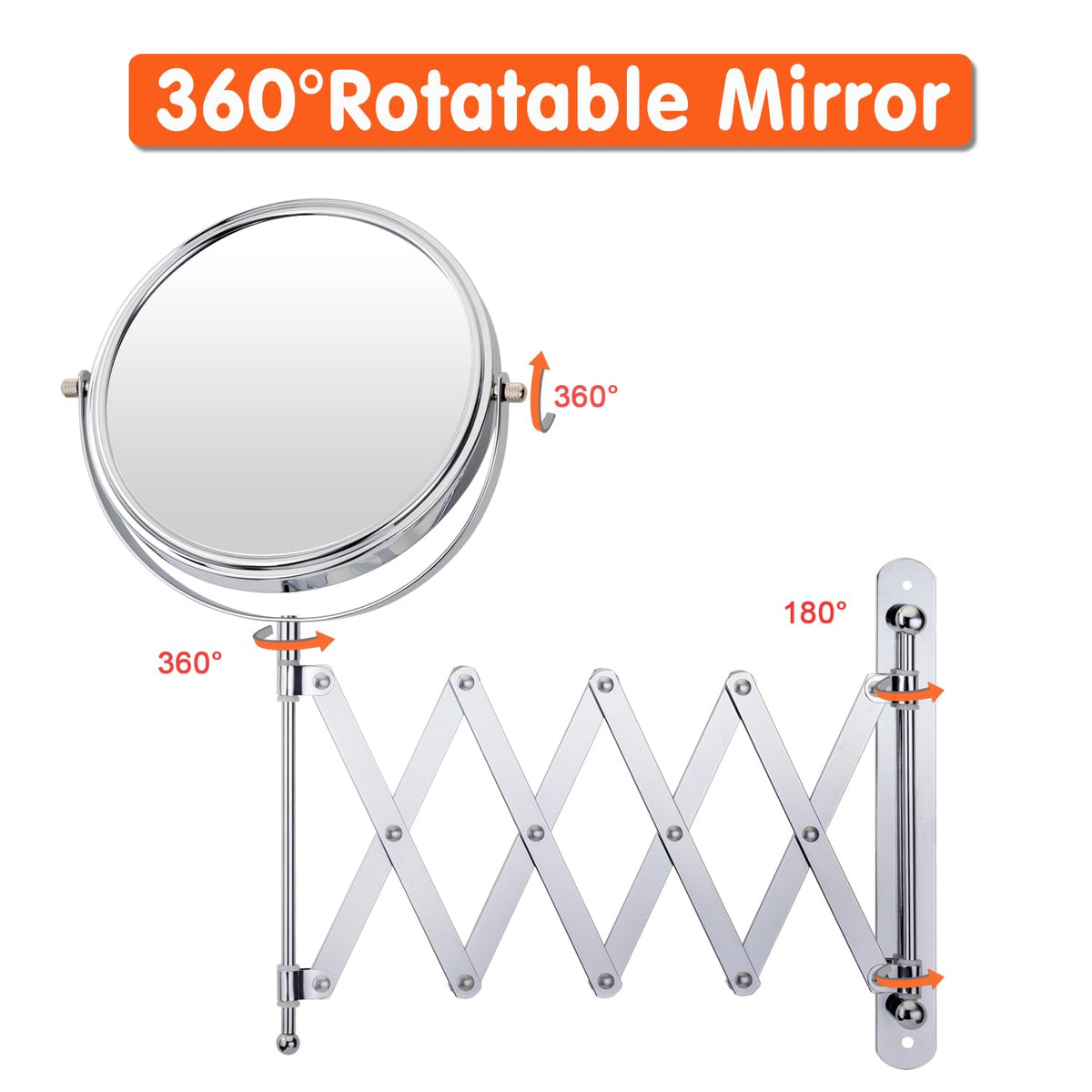 Welllink 360-degree swivel enables effortless angle changes.