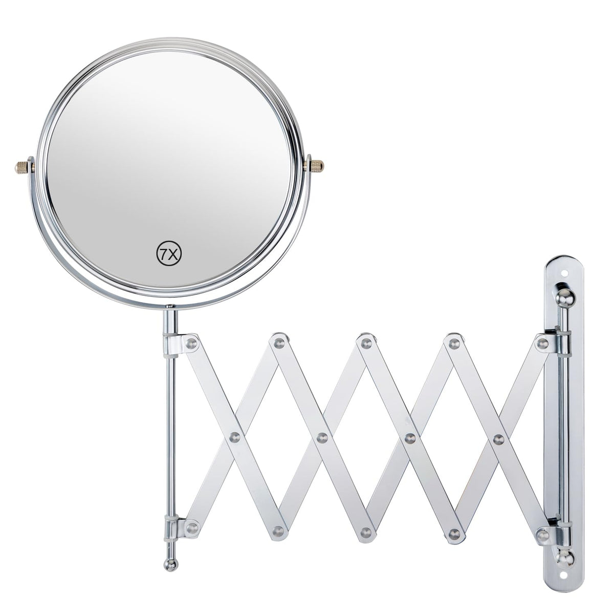 Welllink 8Inch XL mirror with 1X-7X view for precise makeup and grooming.