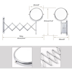 Welllink mirror suited for RVs and travel spaces with compact depth.