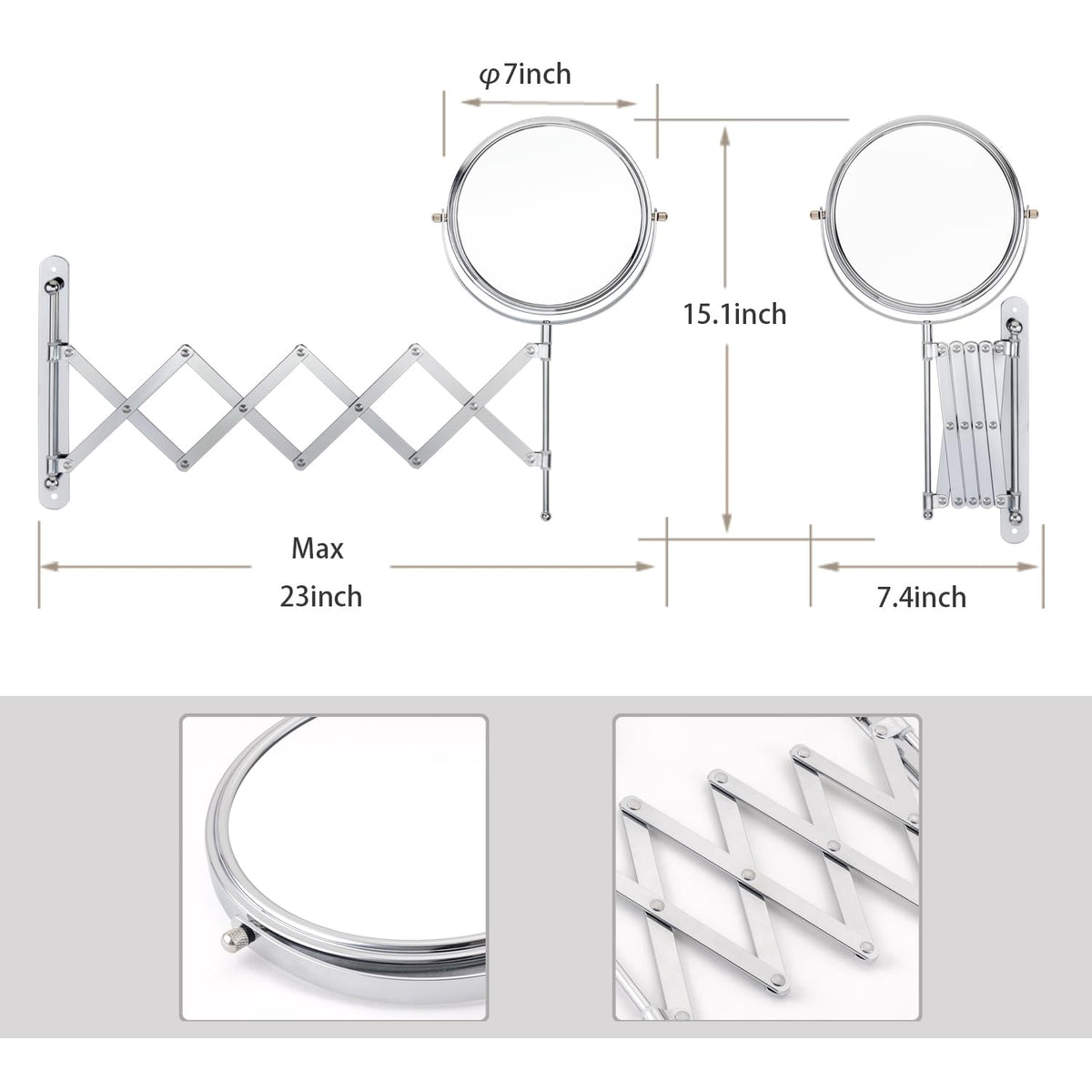 Welllink compact design fits small bathrooms and RVs.