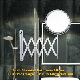 Welllink wall-mounted fold design keeps bathroom counters clear.