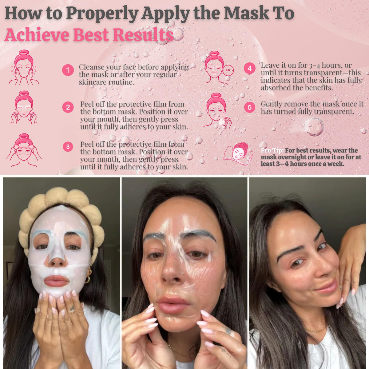 Wellnature sleep-mask routine night-time scene emphasizes easy nightly skincare.