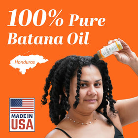 Well's Oil Batana Oil pour action for easy scalp and strand application