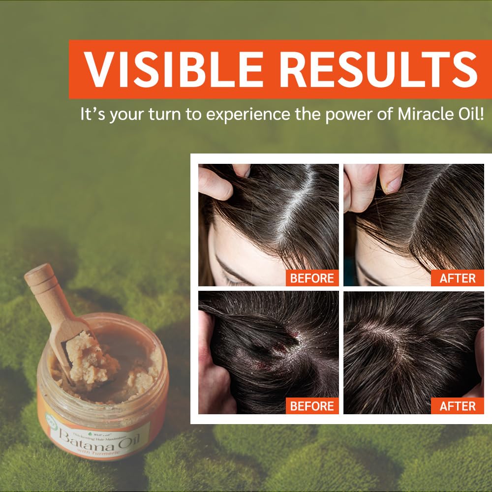 Well's Oil Batana Oil in-hand application shows how to work through ends
