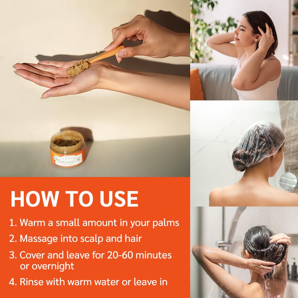 Well's Oil Batana Oil with Turmeric helps moisturize dry ends