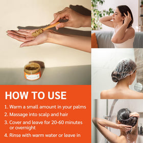 Well's Oil Batana Oil with Turmeric helps moisturize dry ends