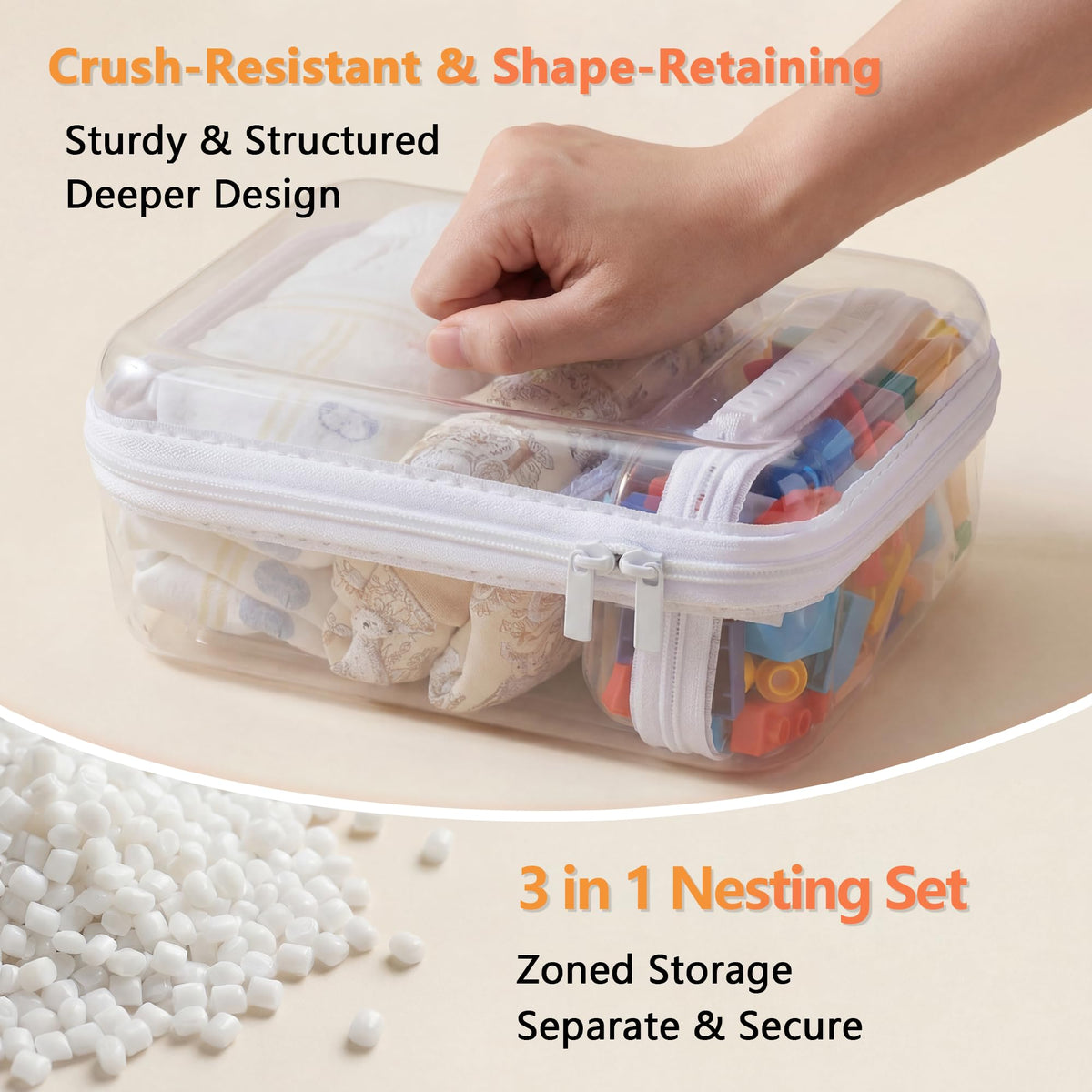 WELPIRT stackable visibility system maximizes shelf space