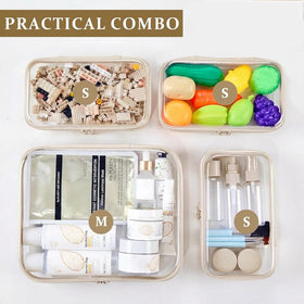 WELPIRT transparent cosmetics organizer enables fast access