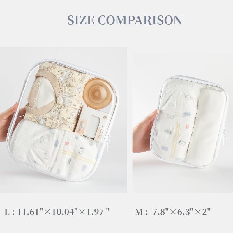 WELPIRT visible contents pouch speeds packing and reduces rummaging.