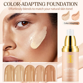 Weluno 4-in-1 application center-outward technique for even blending.