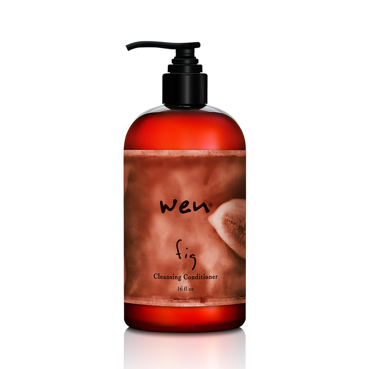 WEN by Chaz Dean Fig cleansing conditioner bottle shown for gentle color-safe cleansing.