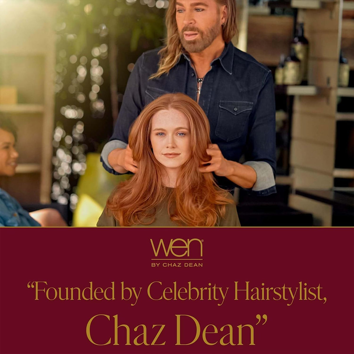 32 oz packaging of WEN Fig Cleansing Conditioner ready for home use