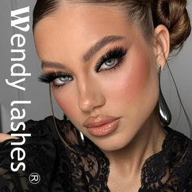 Wendy Lashes Clusters Kit precision tweezers for precise placement
