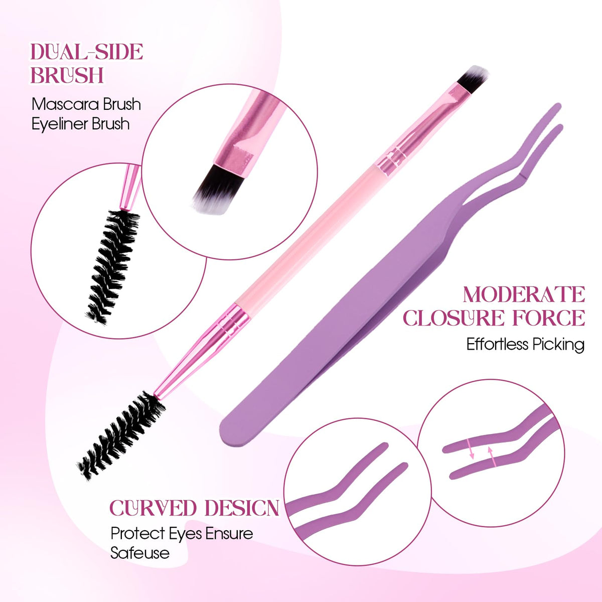 Wendy Lashes korean mild glue bottle close-up ensures gentle bonding.