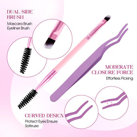 Wendy Lashes korean mild glue bottle close-up ensures gentle bonding.