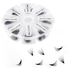 Wendy Lashes double-heated curl maintains a stable curl after bonding.