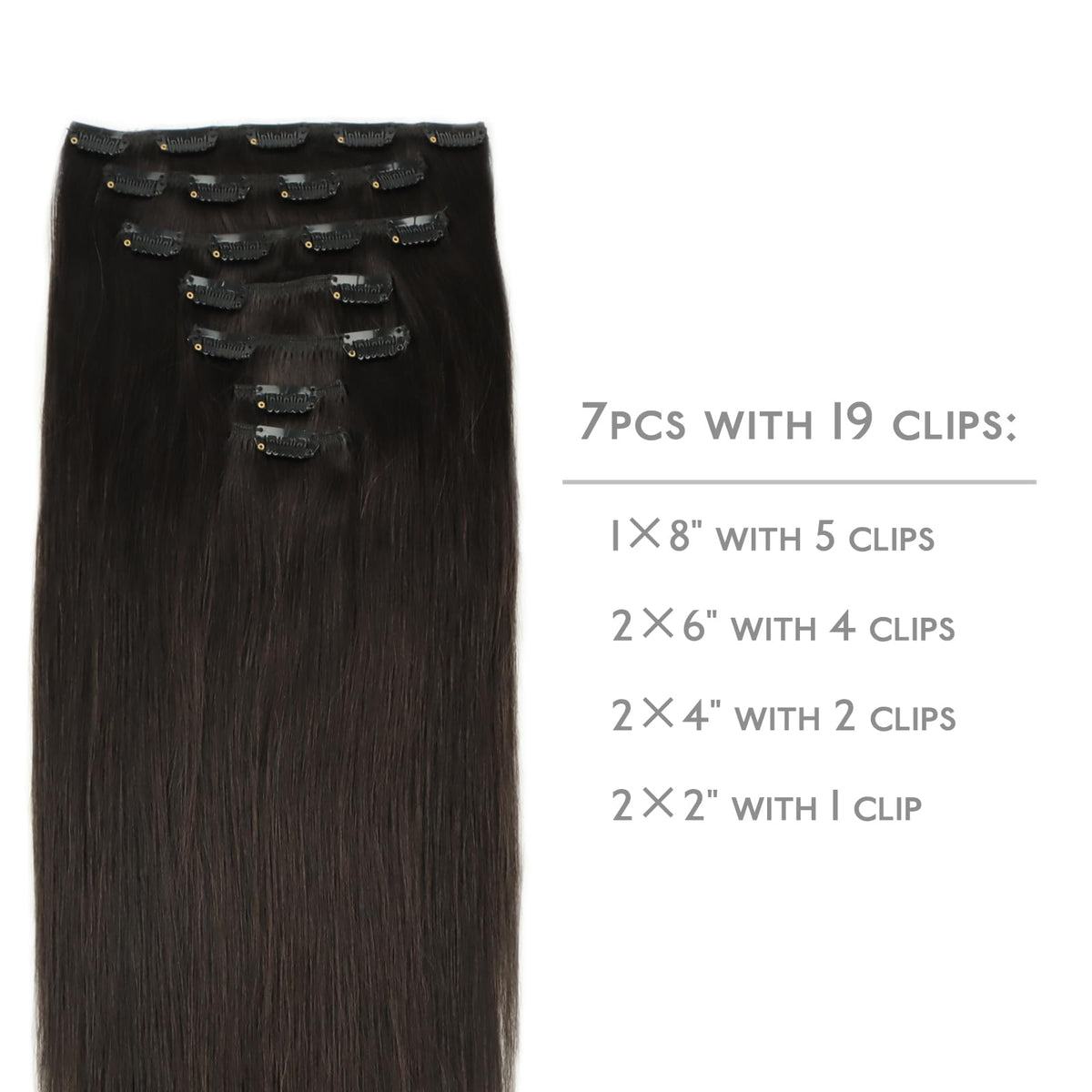 Wennalife clip-in extensions clip detail shows discreet silicone-backed clips