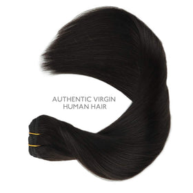 Wennalife model wearing extensions for natural movement and volume