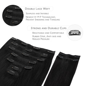Wennalife soft rubber clips protect scalp during wear