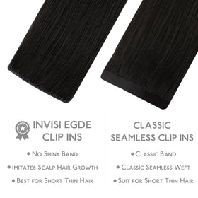 Wennalife 7-clip clip-ins for quick full-head application