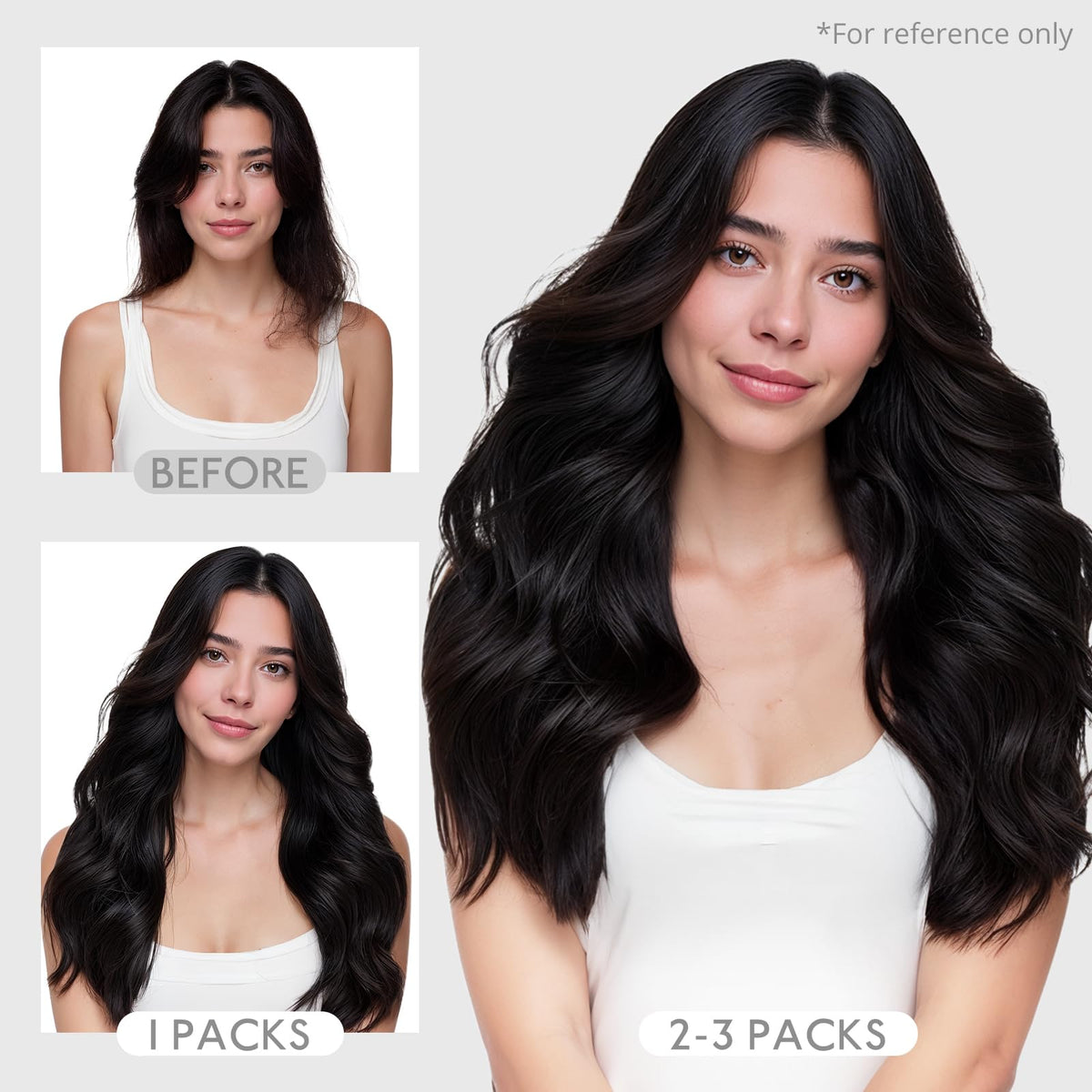 WENNALIFE color match balayage blends with warm tones