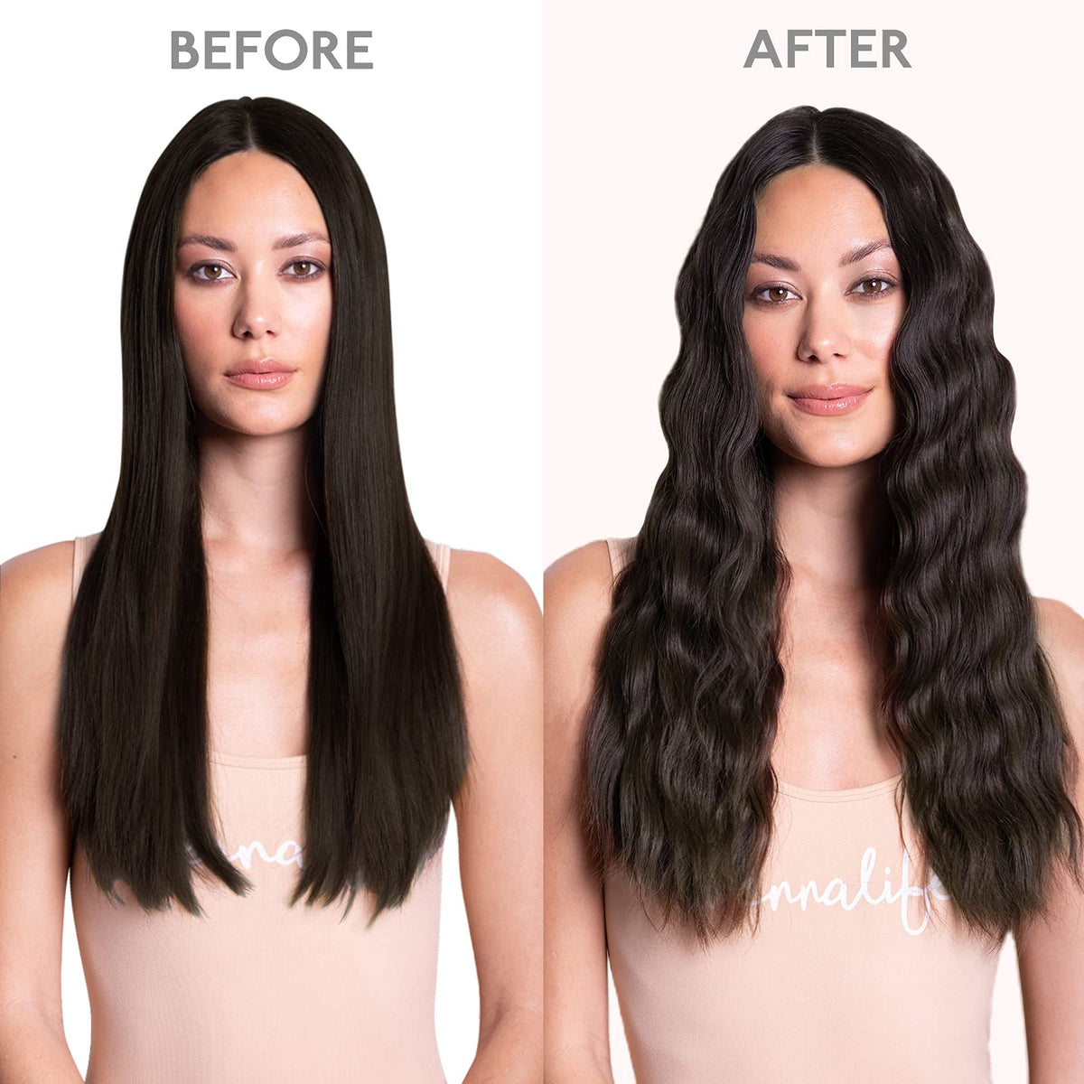 Wennalife dark brown color with warm and cool undertones for seamless match.