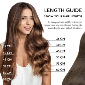 Wennalife care guide showing mild shampoo and air-drying for extensions.