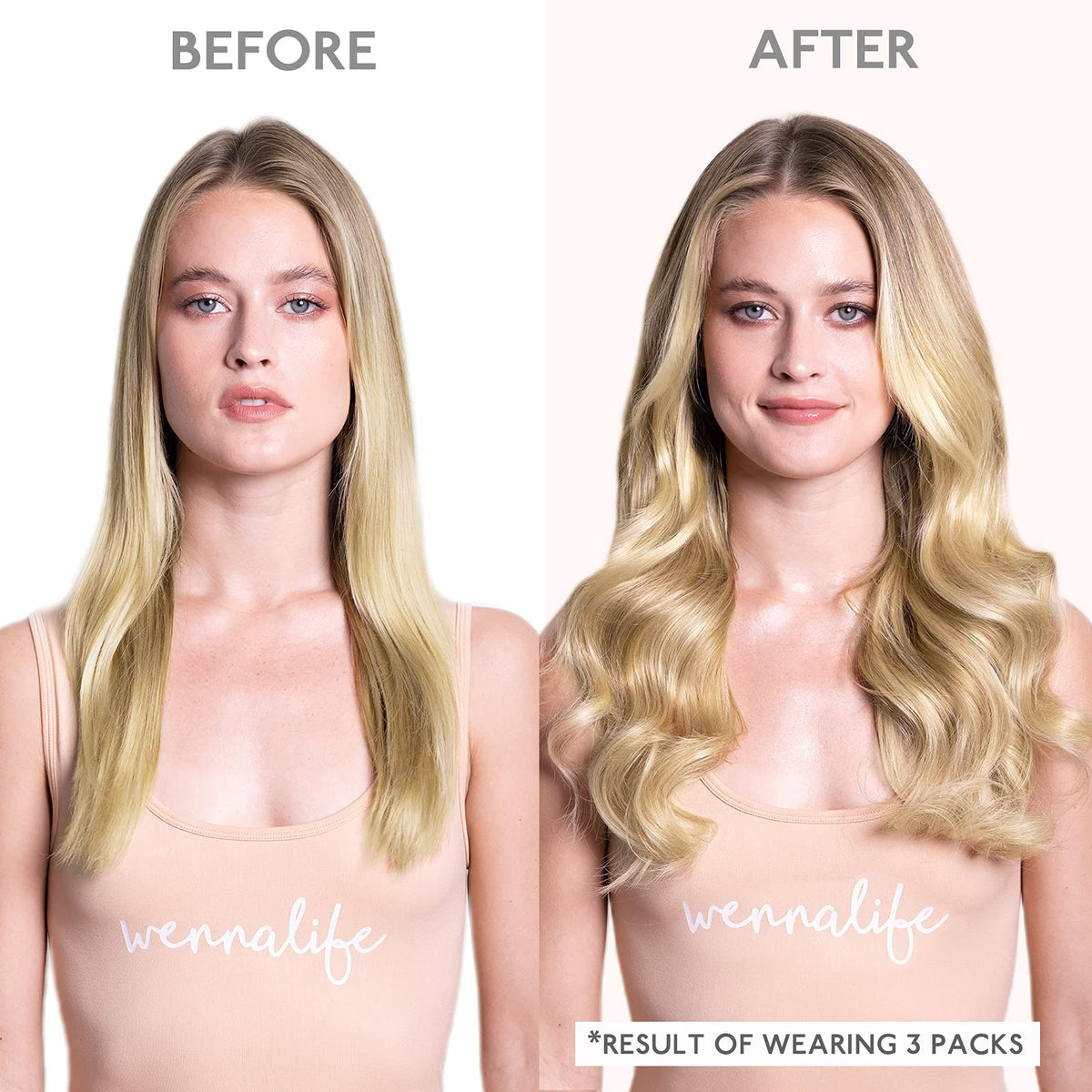WENNALIFE invisible tape offers secure wear with gentle removal.
